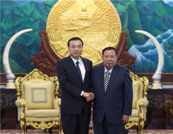 李克強(qiáng)總理正式訪(fǎng)問(wèn)老撾 雙方將穩(wěn)步推進(jìn)中老鐵路等大項(xiàng)目建設(shè)