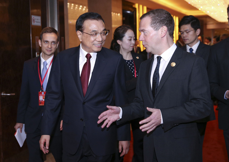李克強(qiáng)與上合組織各國領(lǐng)導(dǎo)人鄭州相會(huì)